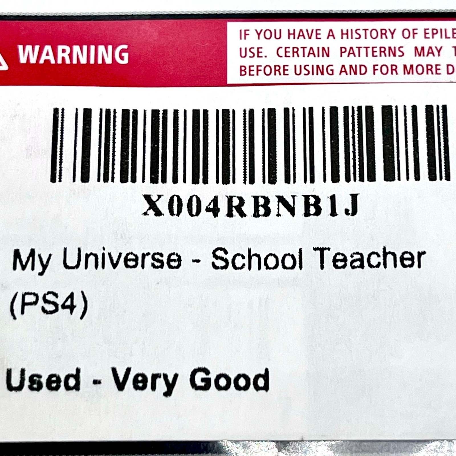 PlayStation 4 Video Game My Universe School Teacher Simulation