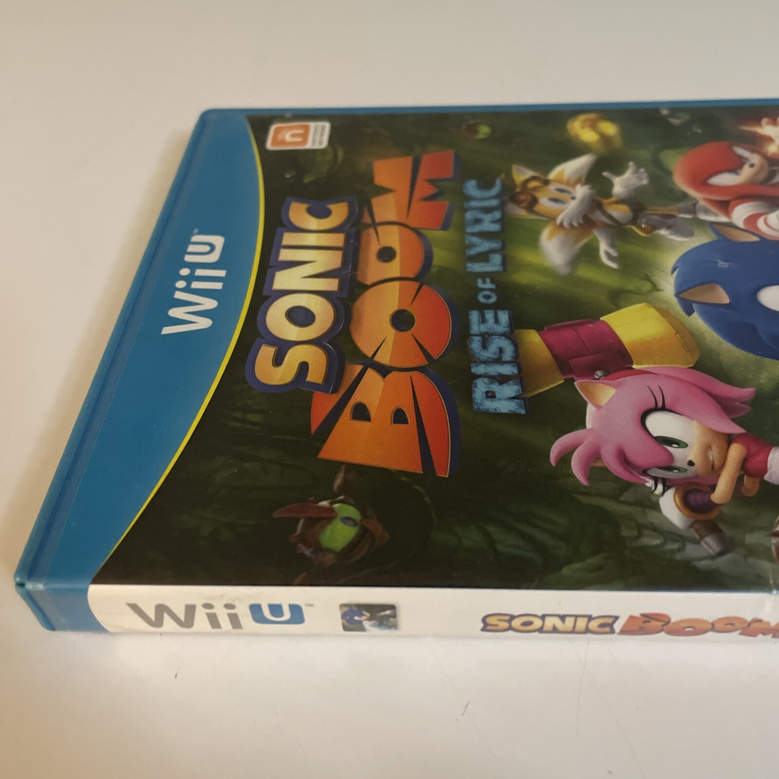 Sonic Boom: Rise of Lyric (Nintendo Wii U, 2014) No Manual