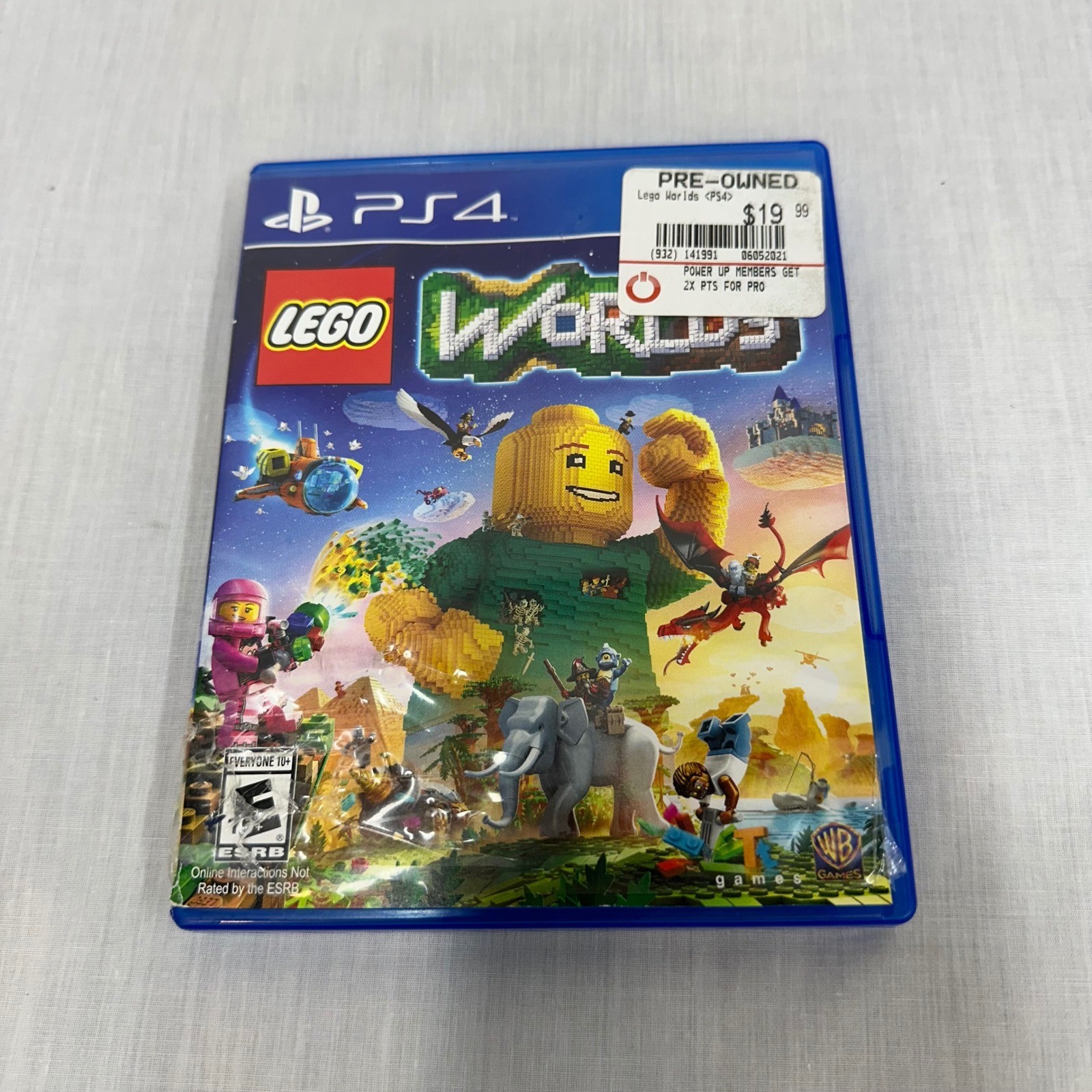LEGO Worlds Sony PlayStation 4 PS4 Video Game WB Games 2017 CIB