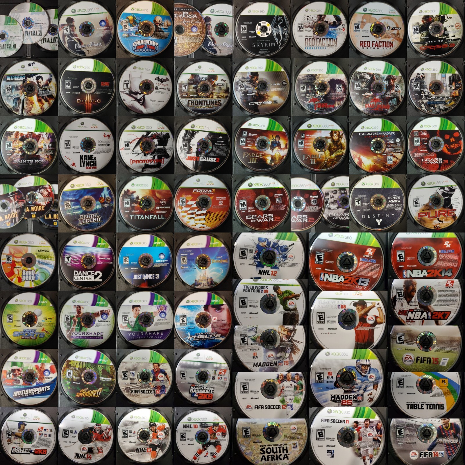 Xbox 360 Video Games Disc Only Huge Selection You Choose Super Fast Shipping
