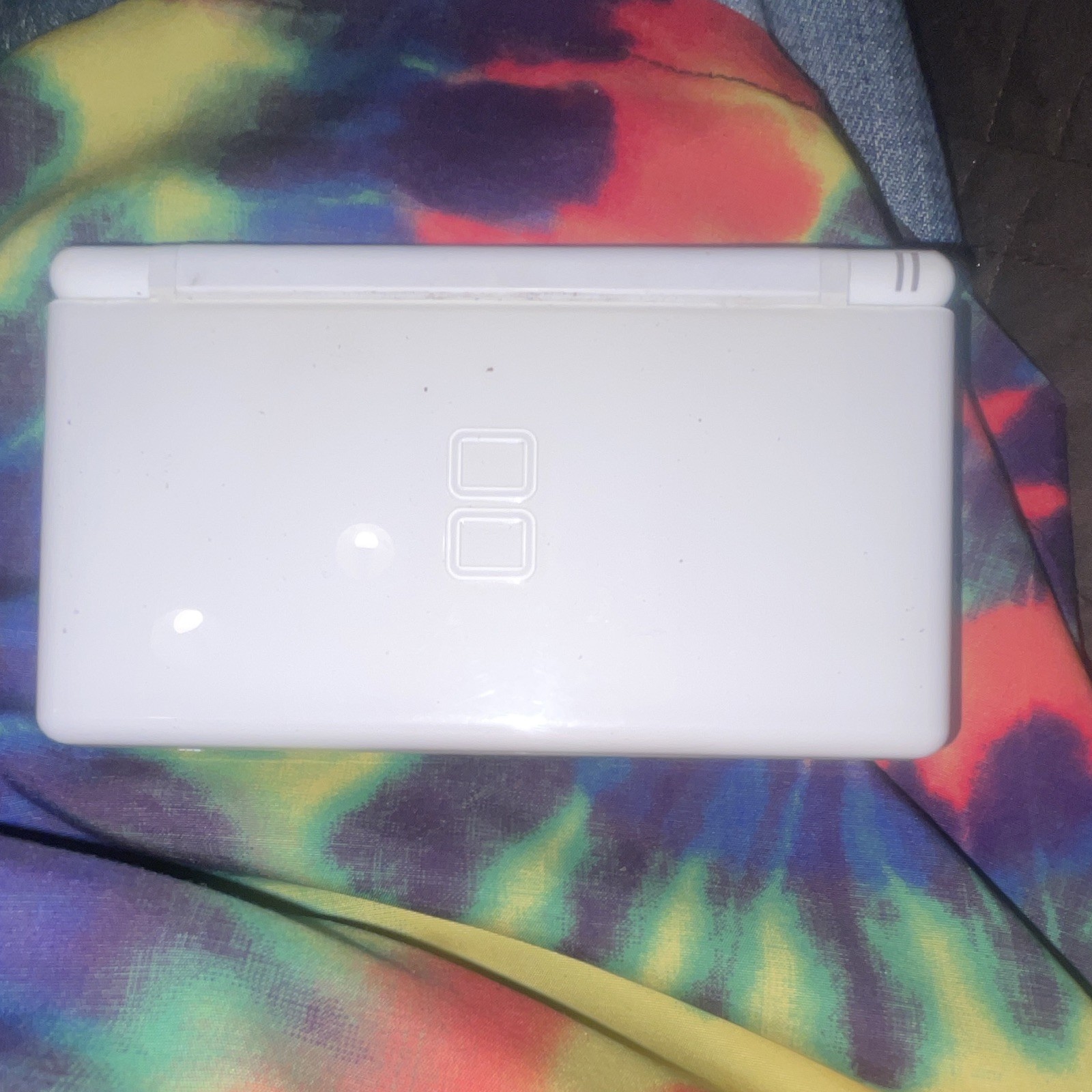 Nintendo DS Lite White Dual Screen Handheld Console NTSC-U/C USG-001