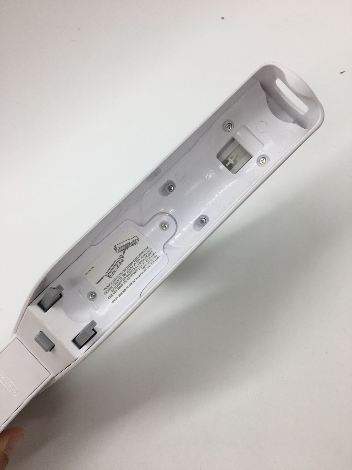 Generic Brand Nintendo White Wii Gun Controller Holder For Wii C7