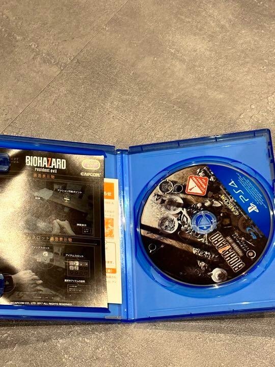 USED PS4 Capcom Biohazard 7 Resident Evil Playstation 4 CERO D JAPAN