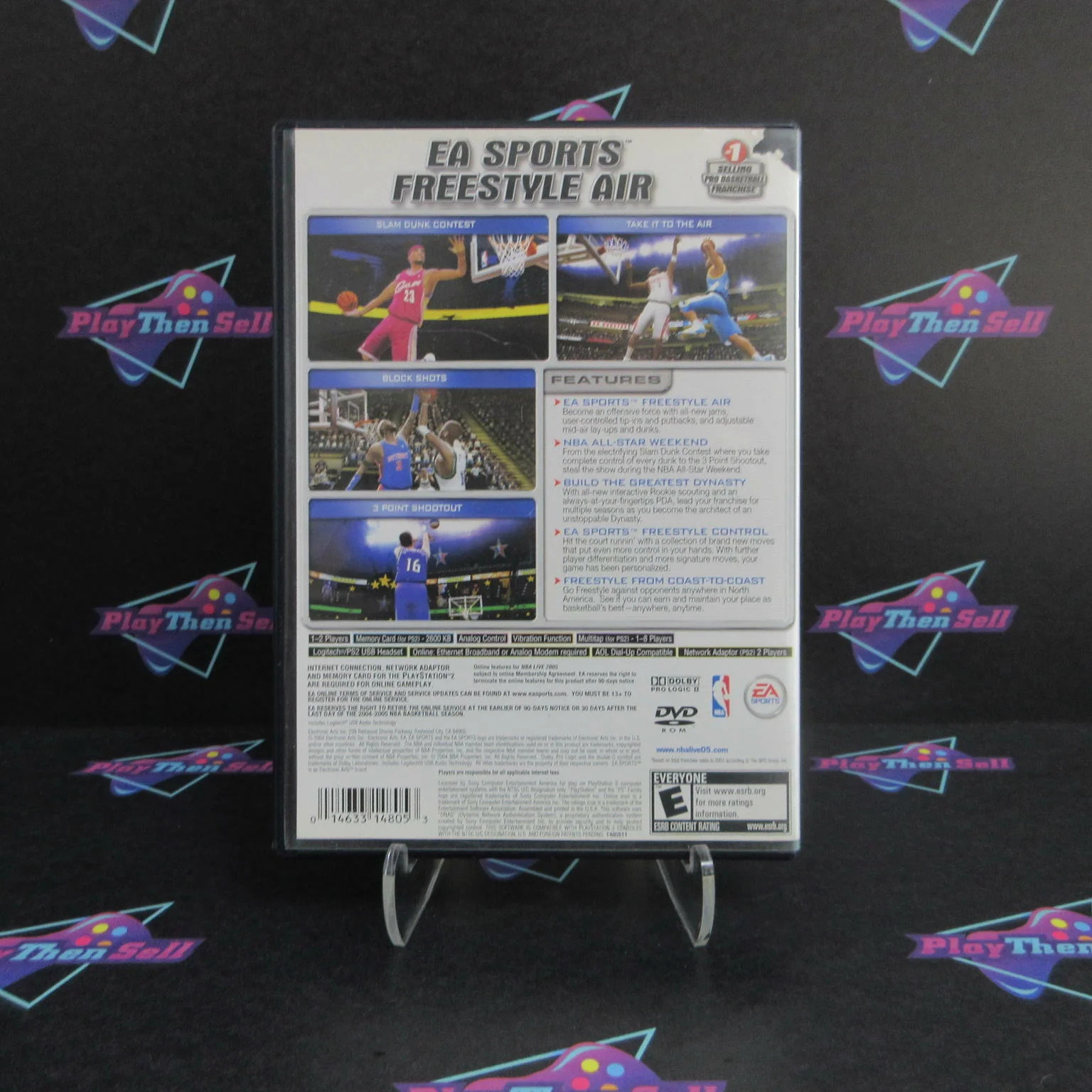 NBA Live 2005 PS2 PlayStation 2 Complete – Very Good – 1 Year Warranty