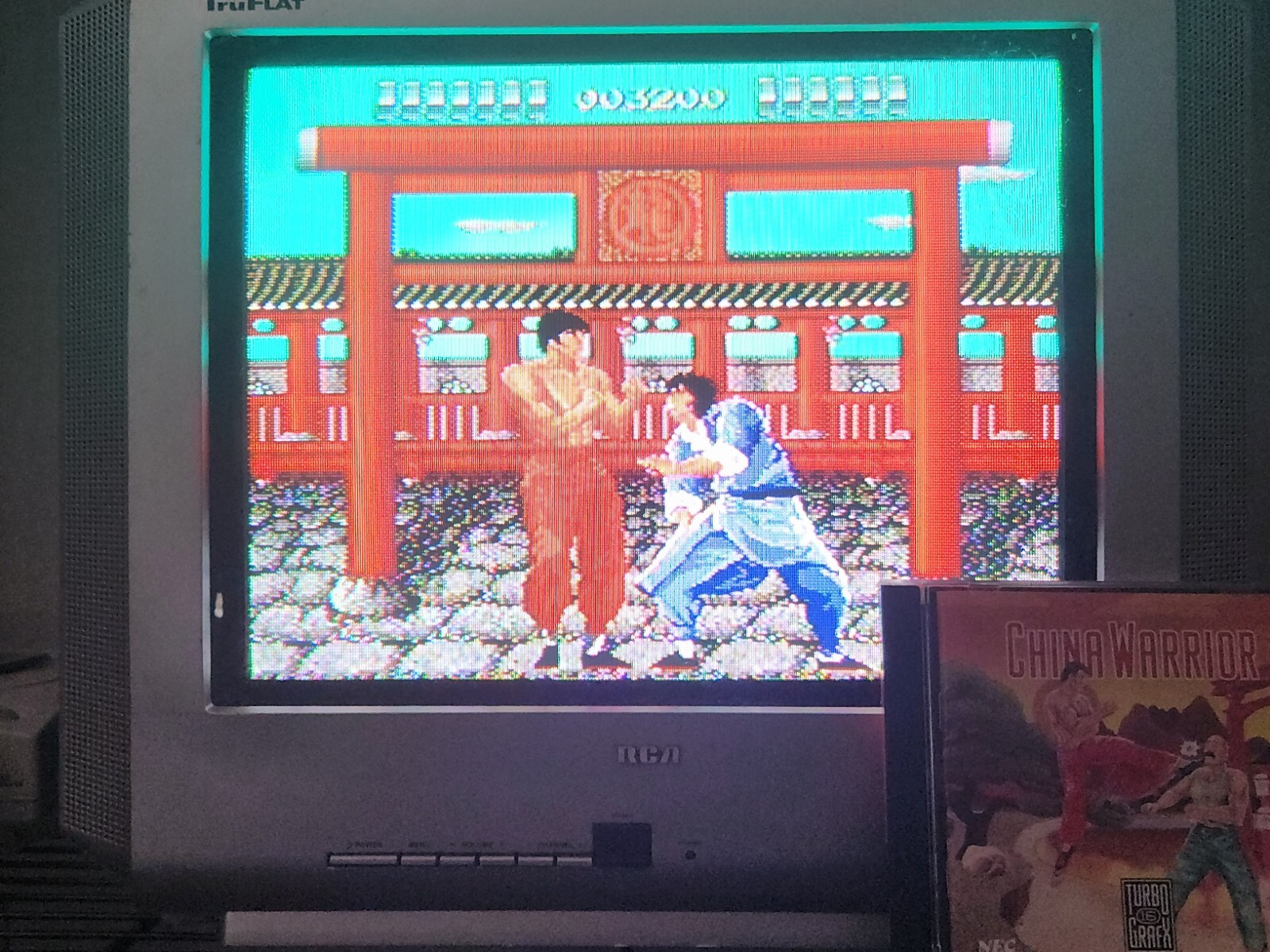 China Warrior(Nec TurboGrafx-16, 1989) Authentic & Complete with Case!