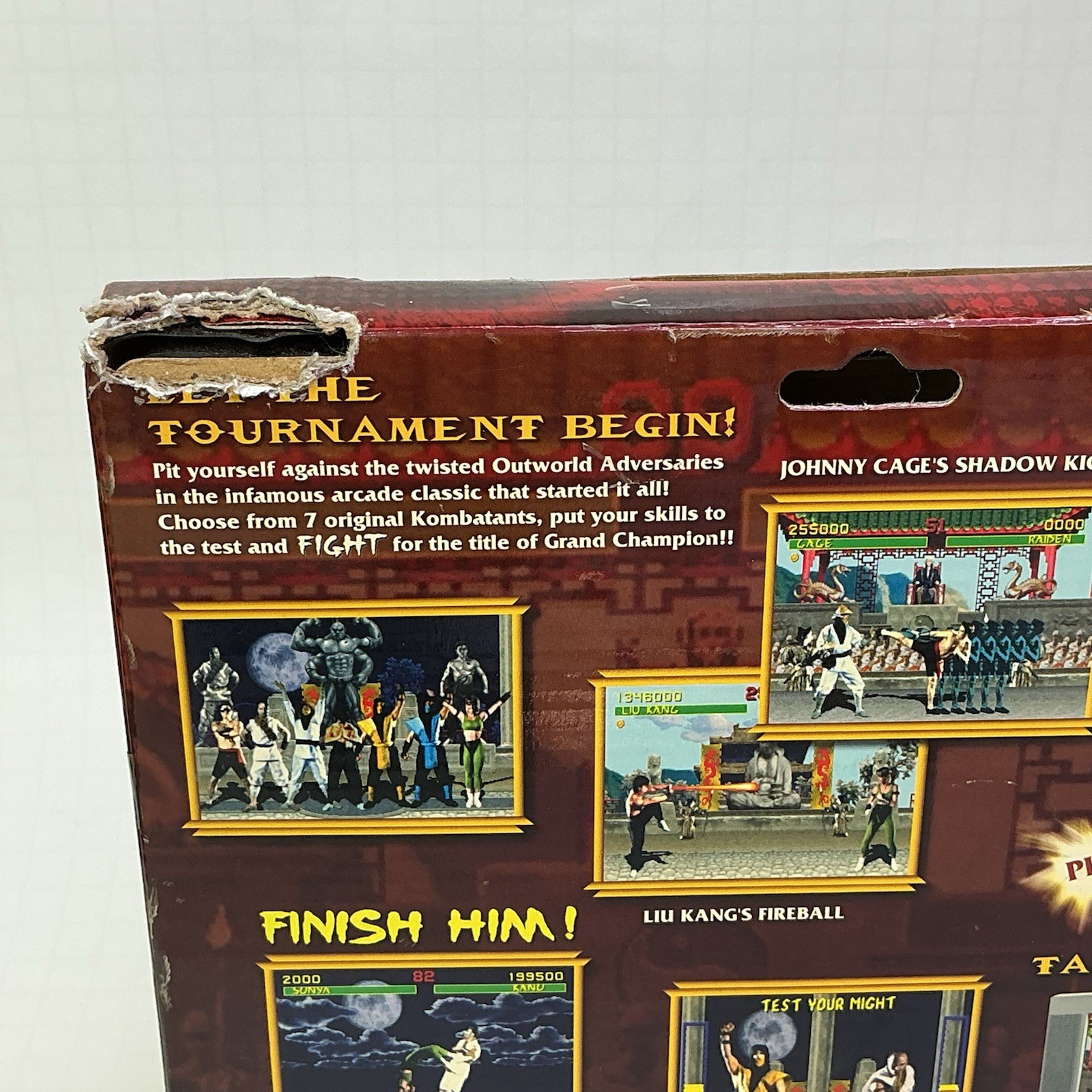 JAKKS Pacific Mortal Kombat Plug & Play TV Game Controller 2-Player, 2004