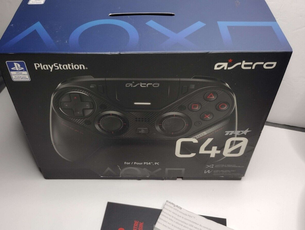 ASTRO Gaming C40 TR Controller For PS4/PC. No Joystick Drift – Great Condition!