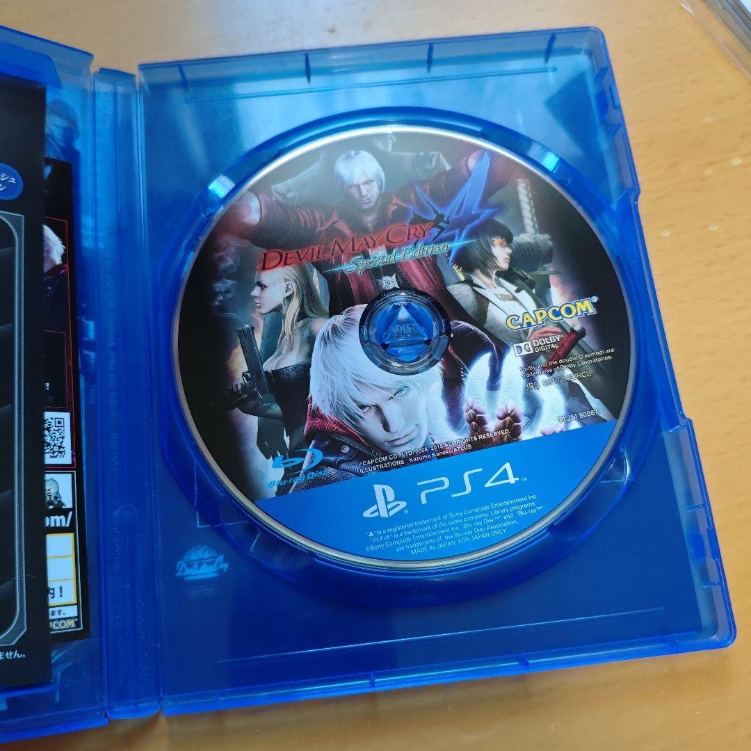 Devil May Cry 4 Special Edition With Manual & Case CAPCOM PS4 Japan 22