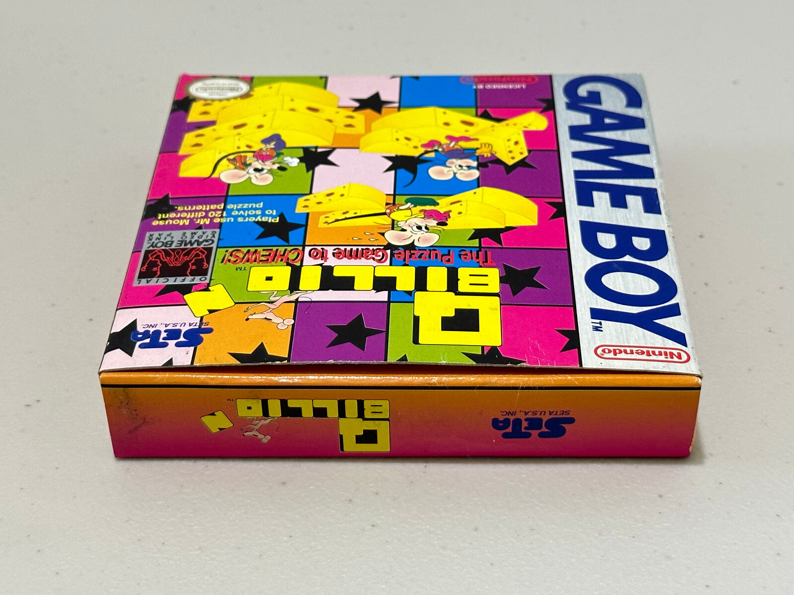 Q Billion (Nintendo Game Boy) Complete Authentic