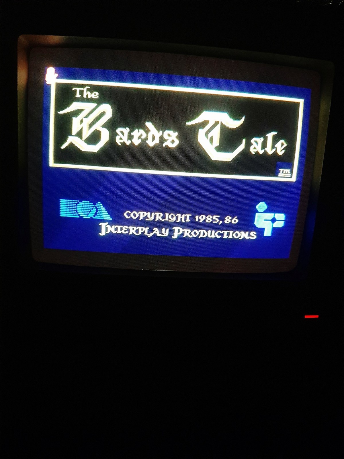 RARE Commodore Amiga Game THE BARD’S TALE Adventure Game 100% Tested Working