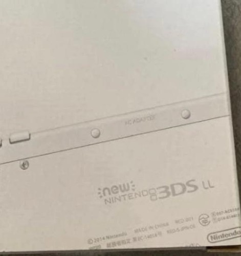 Nintendo New 3DS LL Pearl White Console Complete in Box