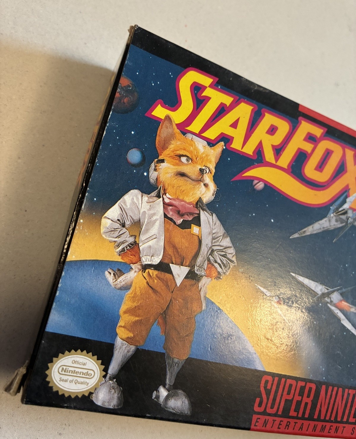 Star Fox (Super Nintendo, 1993) Authentic SNES Complete In Box CIB