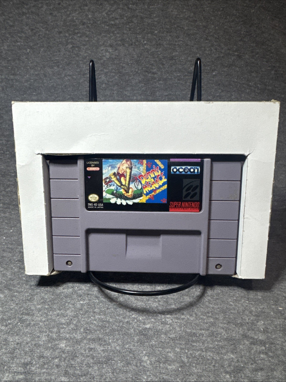 Dennis The Menace Super Nintendo Entertainment System SNES CIB 5