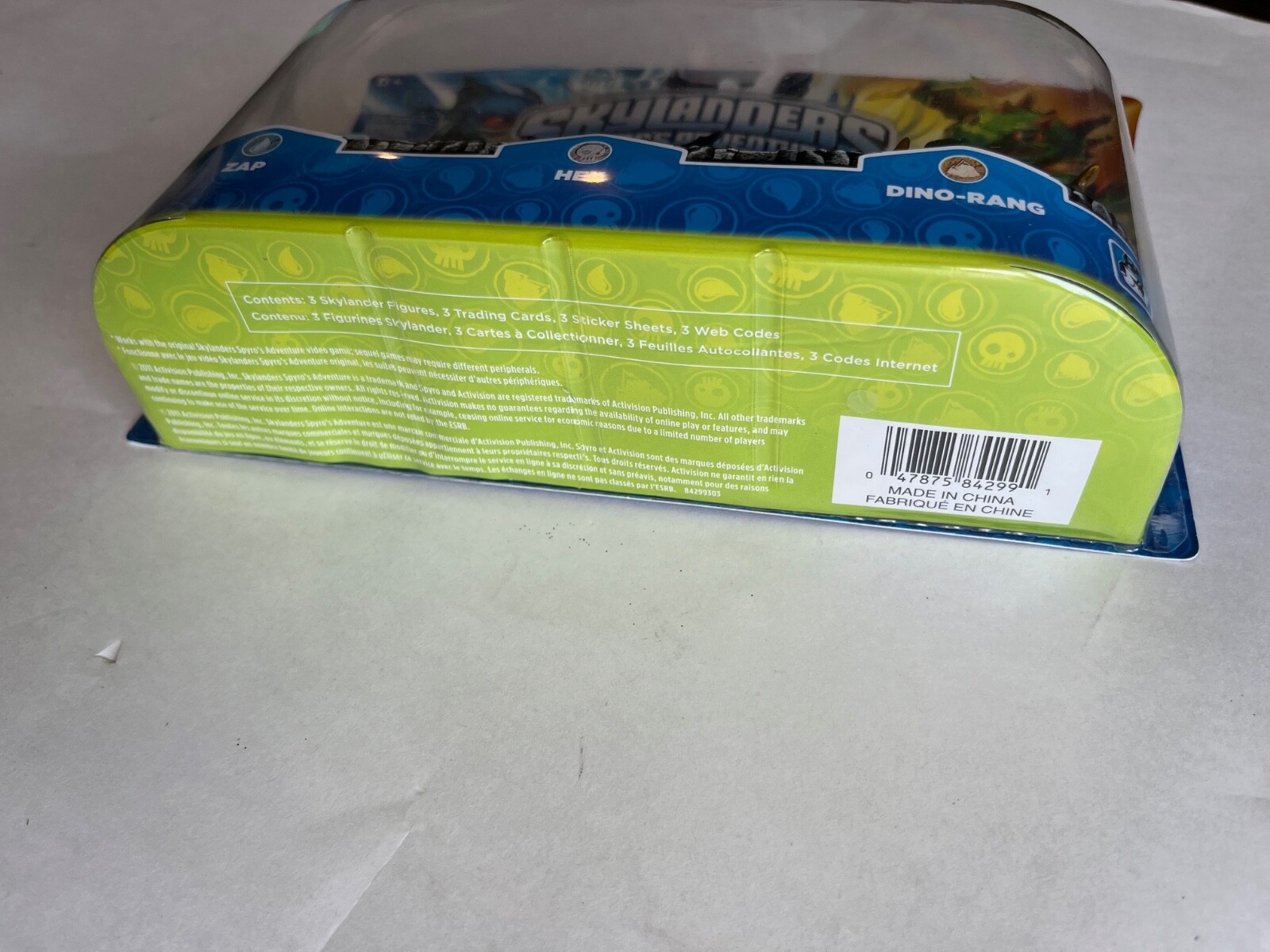 Skylanders Spyro’s Adventure Zap, Hex & Dino-Rang Triple Pack Activision New OOP
