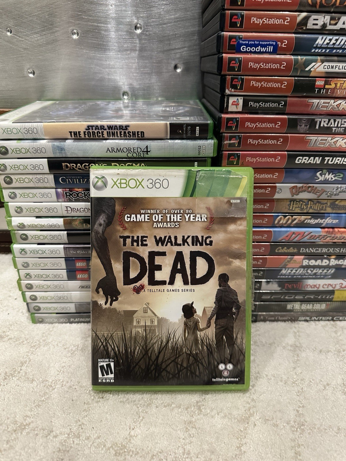The Walking Dead: A Telltale Games Series (Microsoft Xbox 360) No Manual Tested