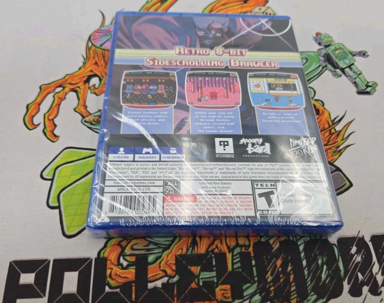 Jay And Silent Bob Mall Brawl (Limited Run Games) (Playstation 4) Brand New
