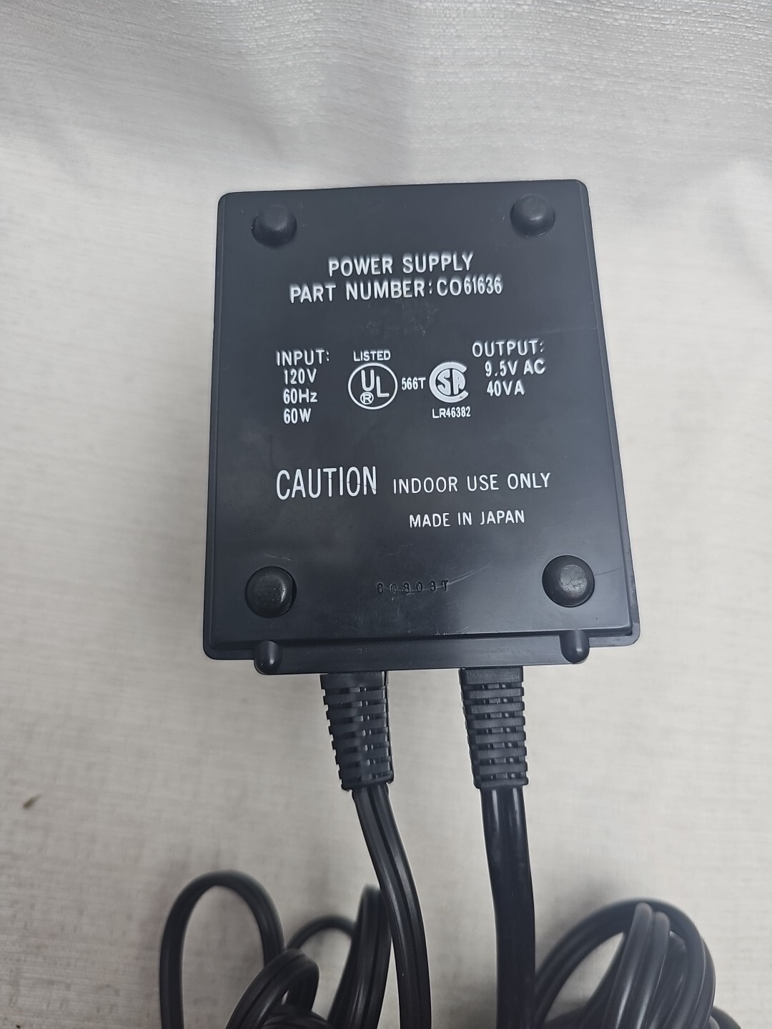 Official OEM Atari Power Supply AC Adapter CO61636 Untested