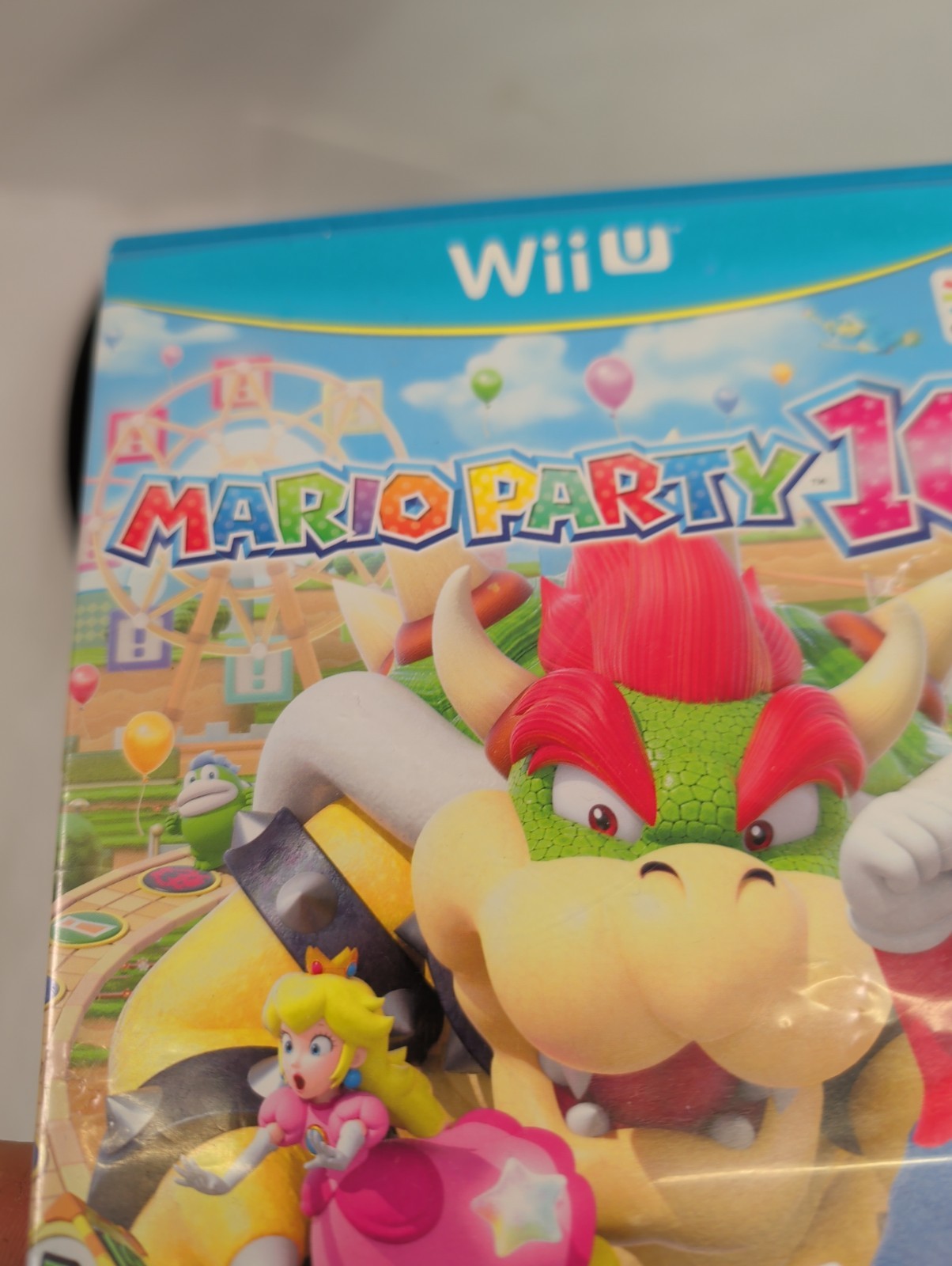 Mario Party 10 (Nintendo Wii U) Game Disc and Case
