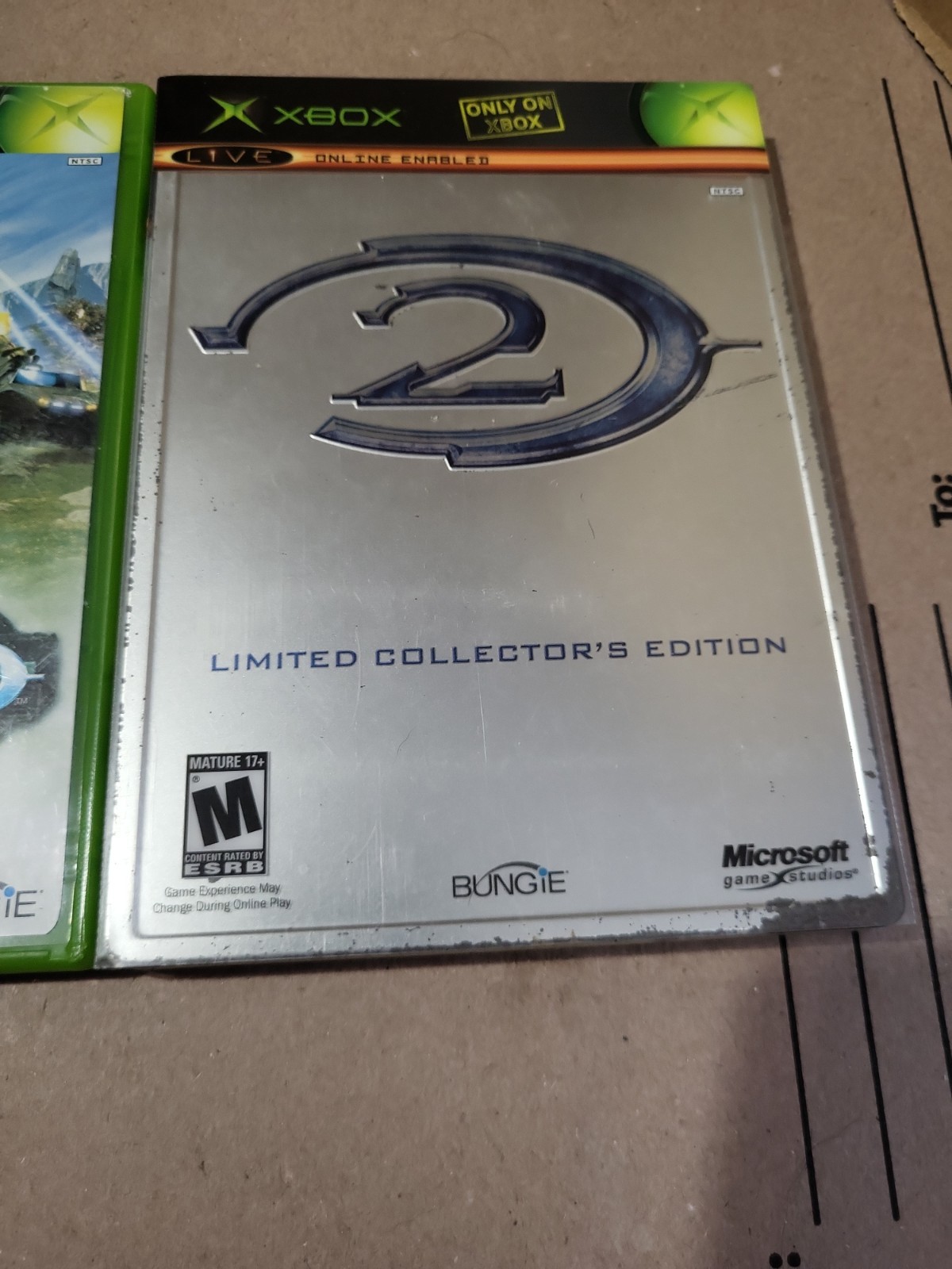 XBOX Halo Combat Evolved & Halo 2 Limited Collectors Edition Pre-owned