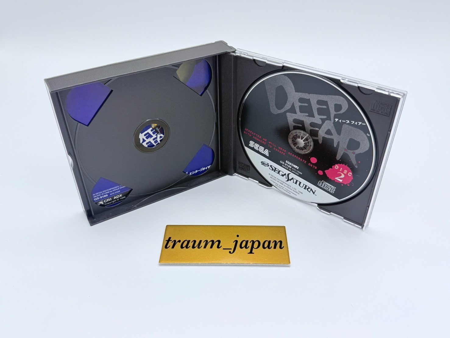 Biohazard Resident Evil Deep Fear Alien Horror Games Set Lot 6 Sega Saturn SS JP