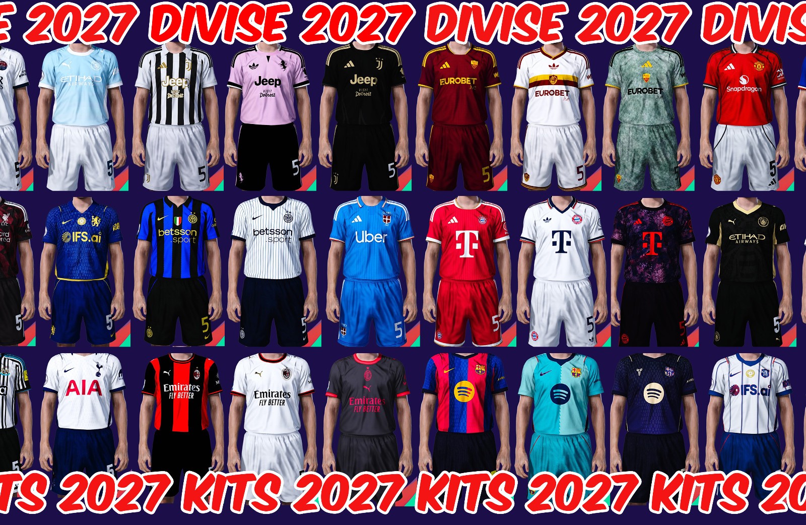 ORIGINAL PATCH – PES 2021 OPTION FILE – AGGIORNAMENTO NUOVA STAGIONE 2024 PS4PS5