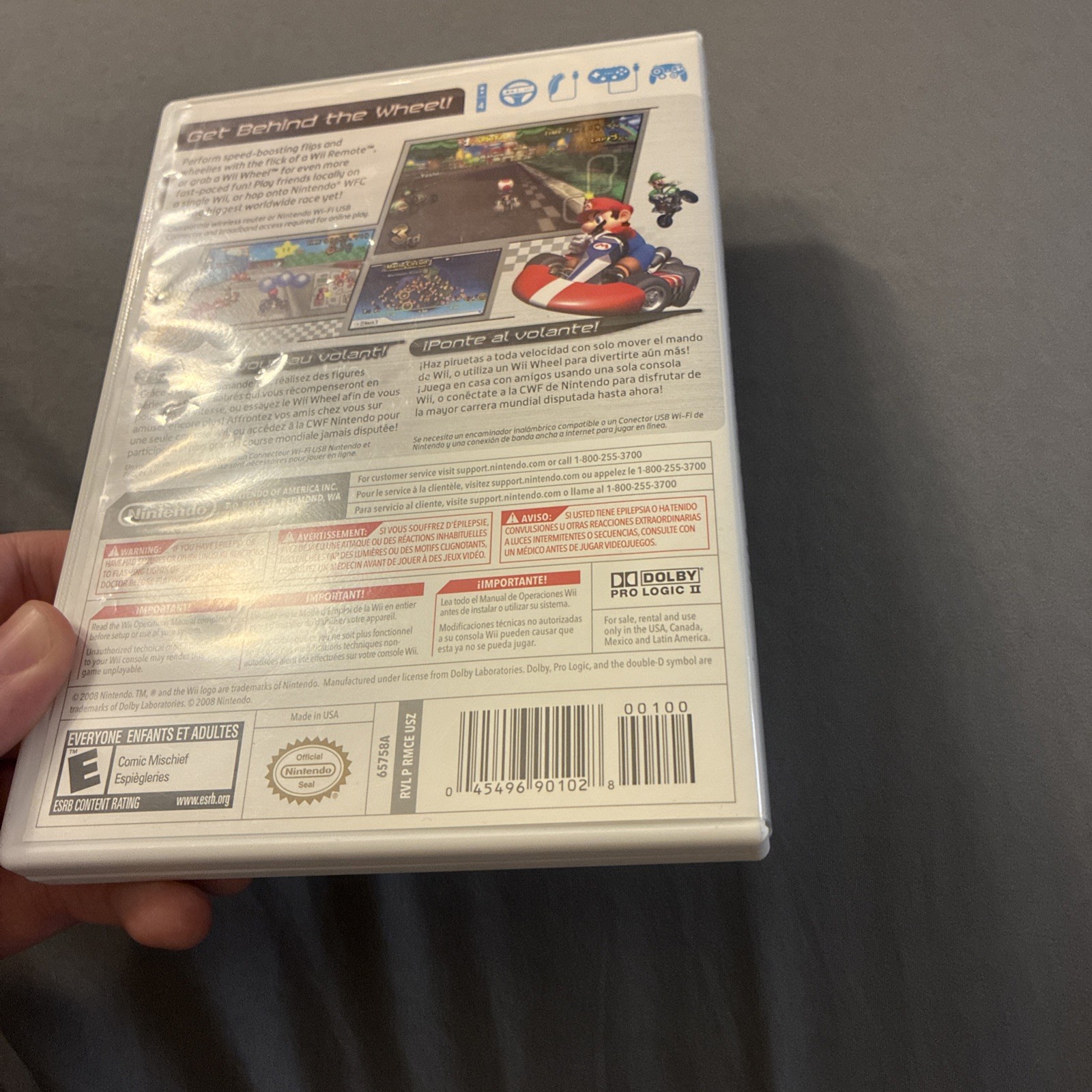 Mario Kart Wii – Nintendo Wii – CIB – Tested And Working