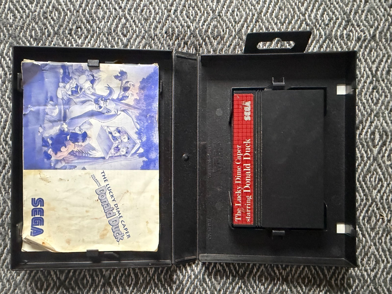 Master System The Lucky Dime Caper Starring Donald Duck PAL *REGION FREE*