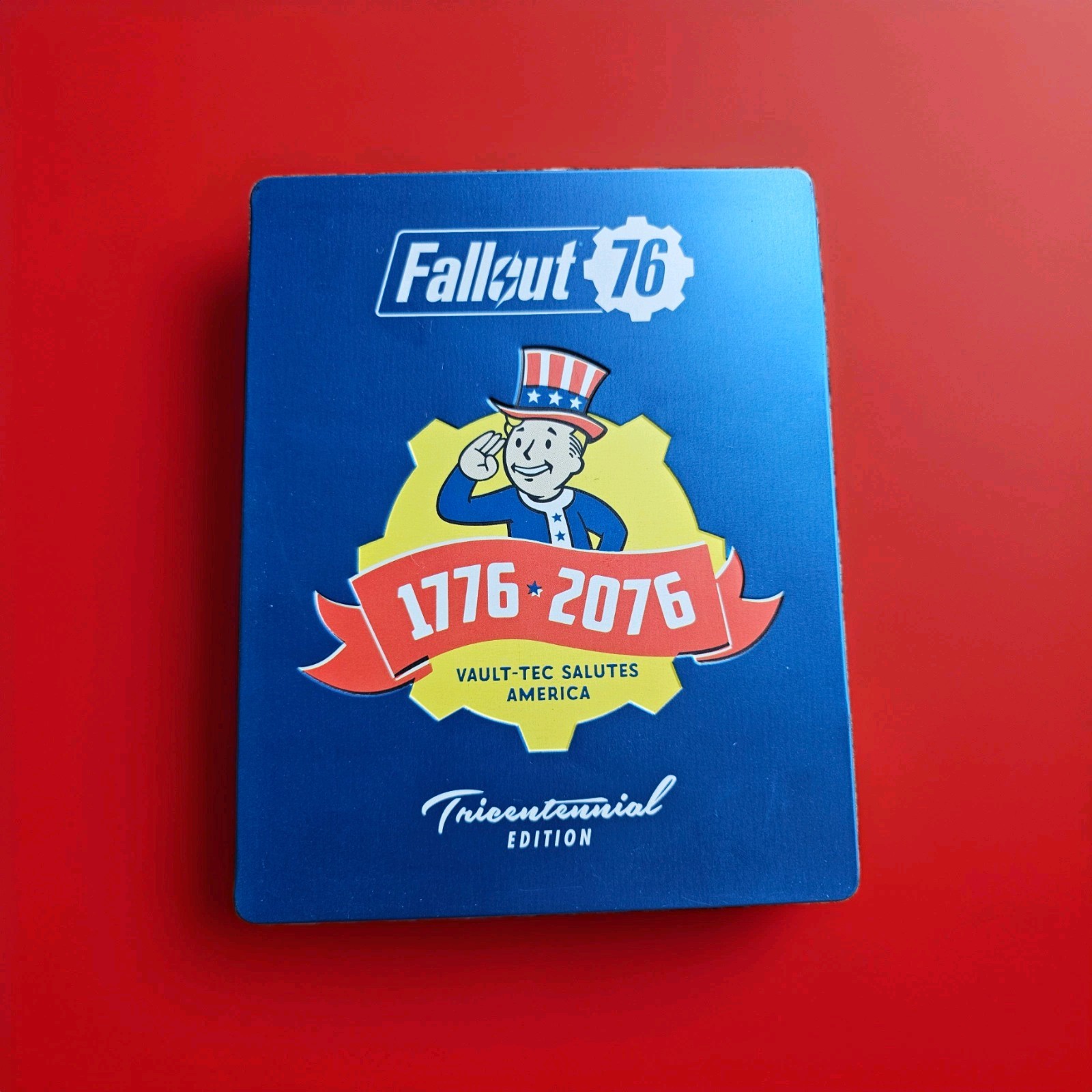 Fallout 76 Collector’s Edition T-51b Helmet, West Tek Bag, And Game.