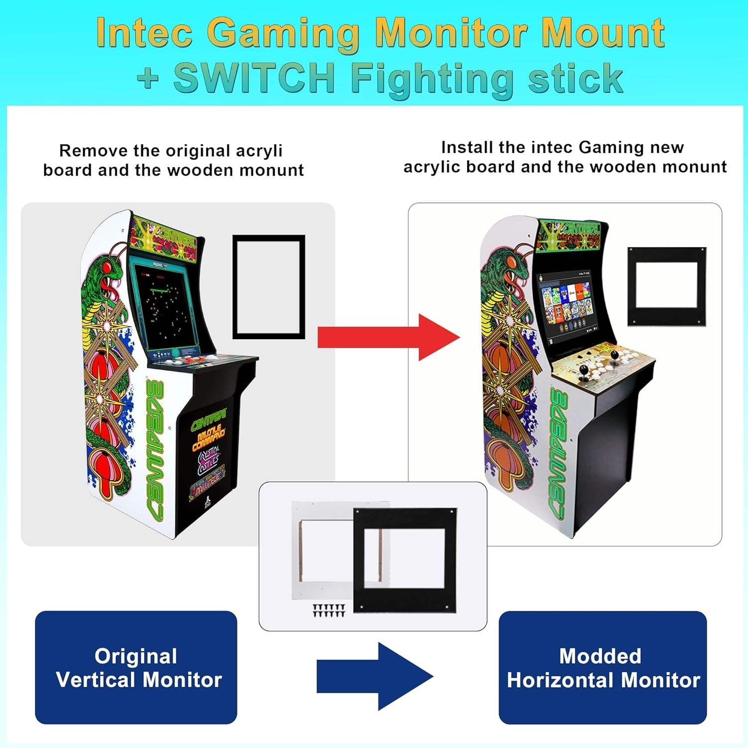 Bring Switch Games to Arcade1Up with Fighting Stick//
