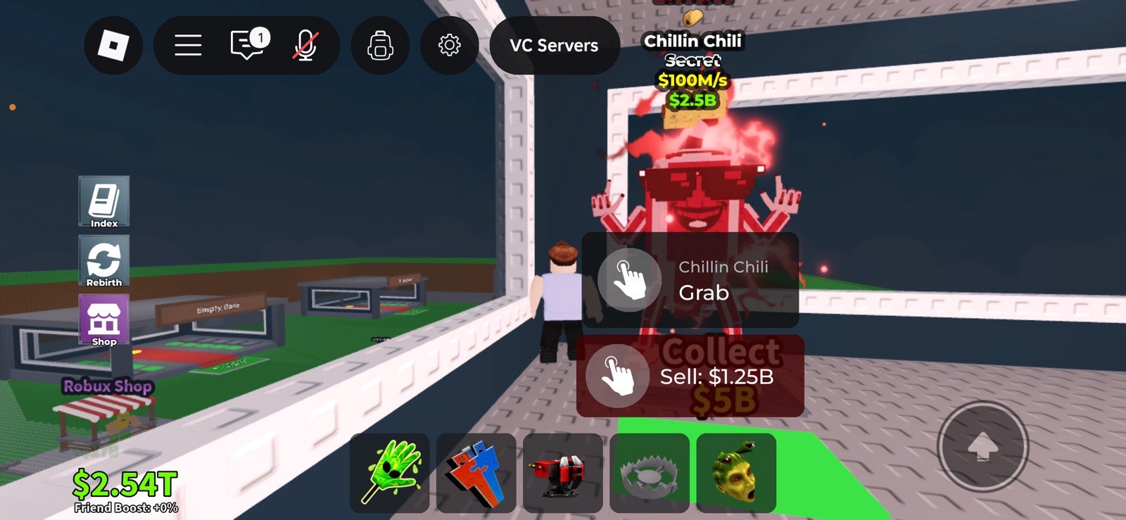 Bloodrot Chillin Chili 100mill Per Sec Steal A Brain Rot