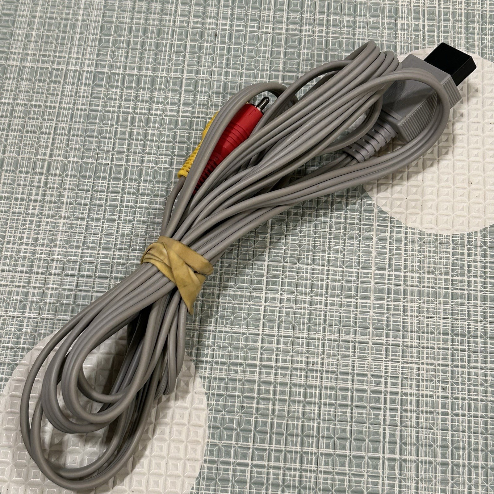 Nintendo Wii OEM Cord Bundle – Power Cord + AV Cable + Sensor Bar Genuine TESTED