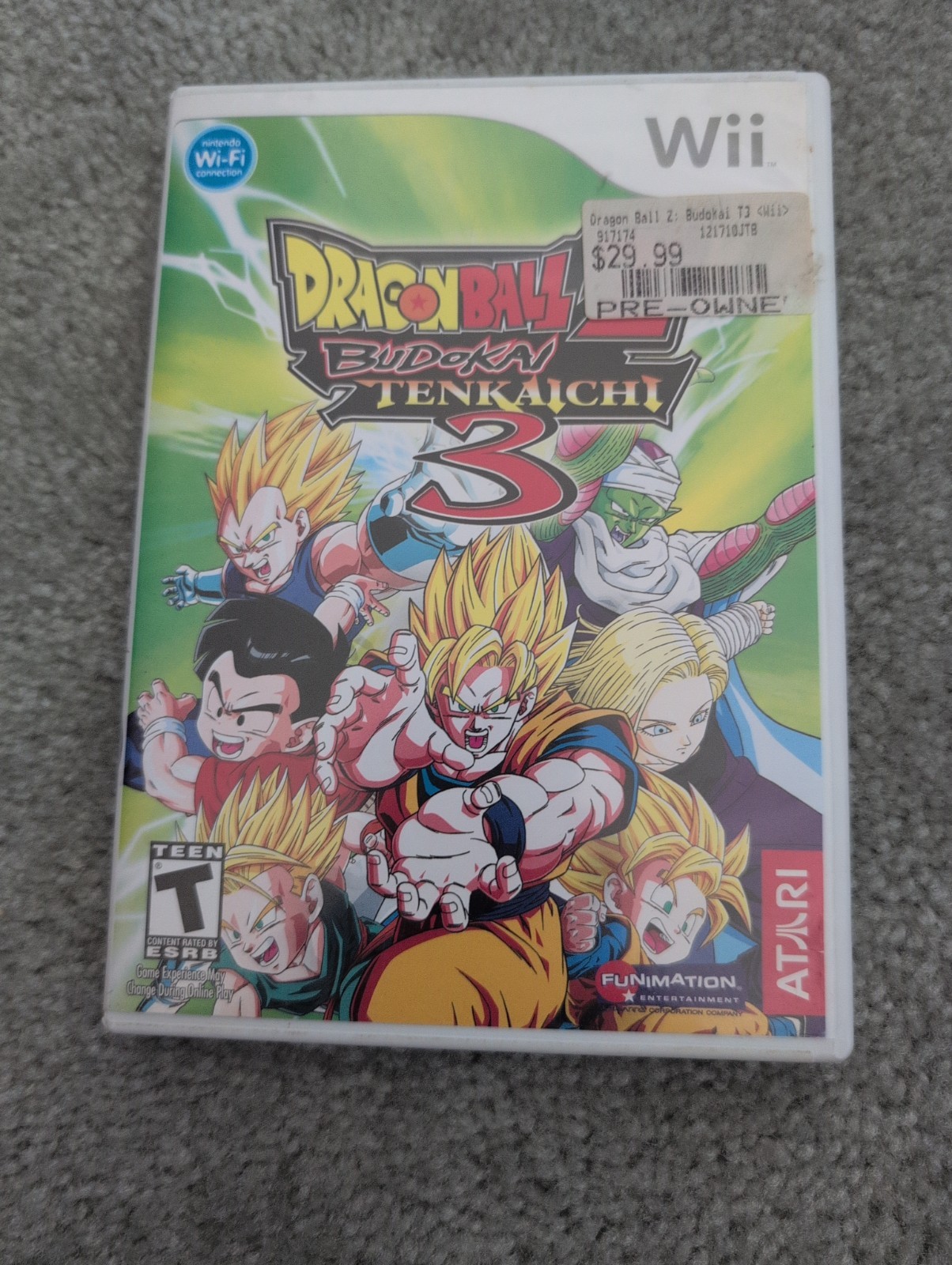 Dragon Ball Z: Budokai Tenkaichi 3 (Nintendo Wii, 2007)