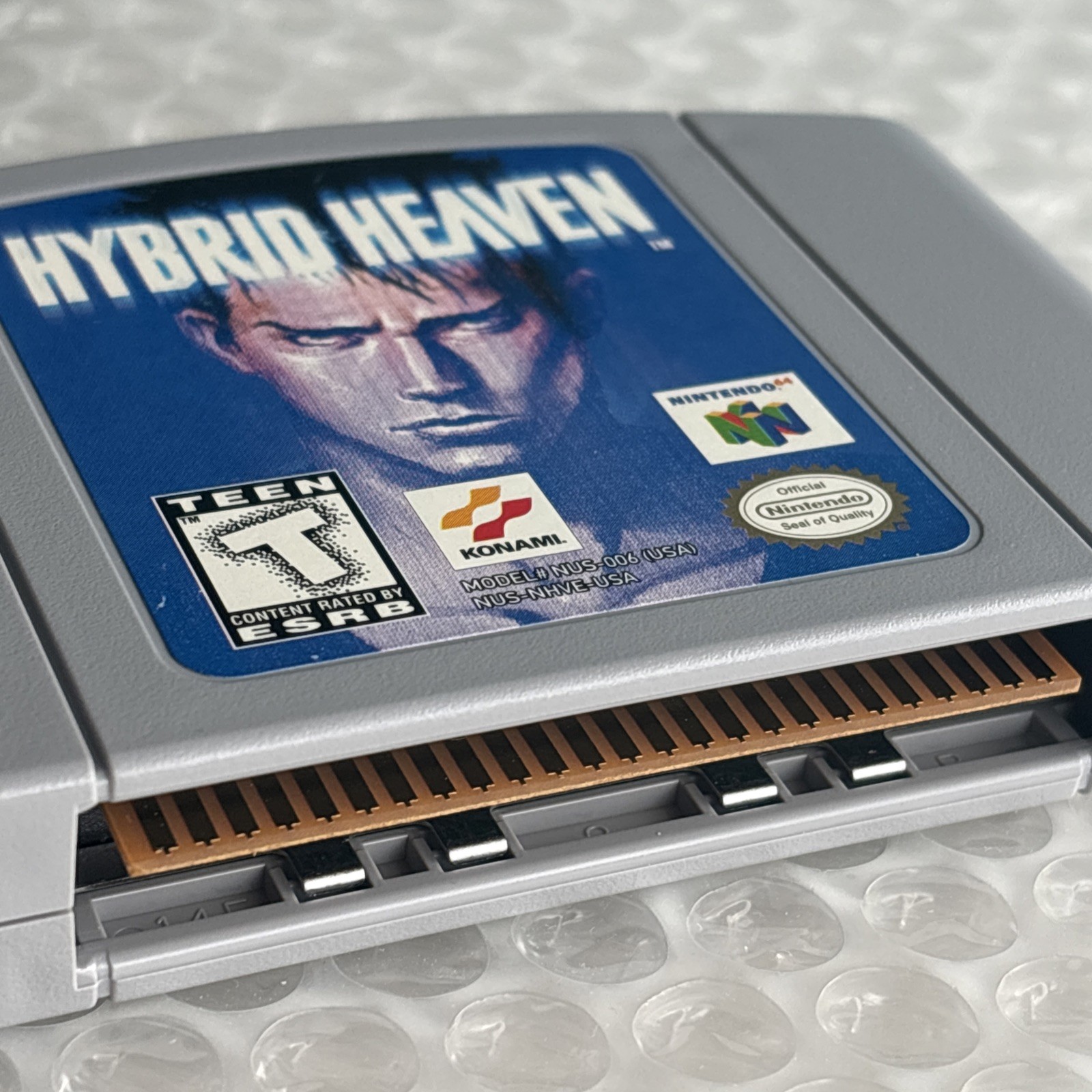 MINT Hybrid Heaven Nintendo 64 N64 Authentic Complete In Box CIB Sticker Variant