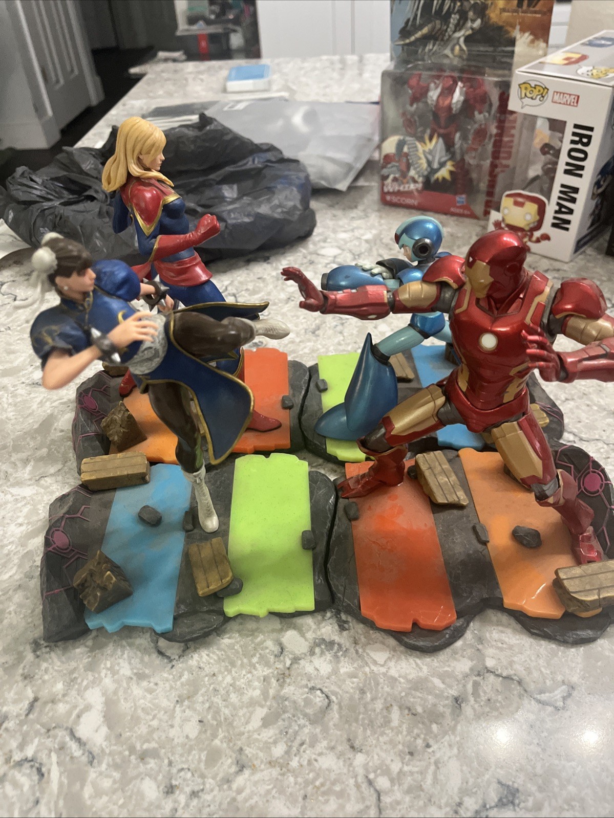 Marvel vs. Capcom Infinite Collector’s Edition Statues NO GAME NO BOX