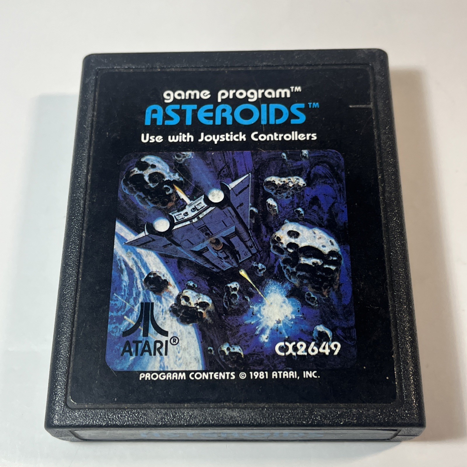 Asteroids (Atari 2600, 1981) Game Cartridge Only – Tested & Working