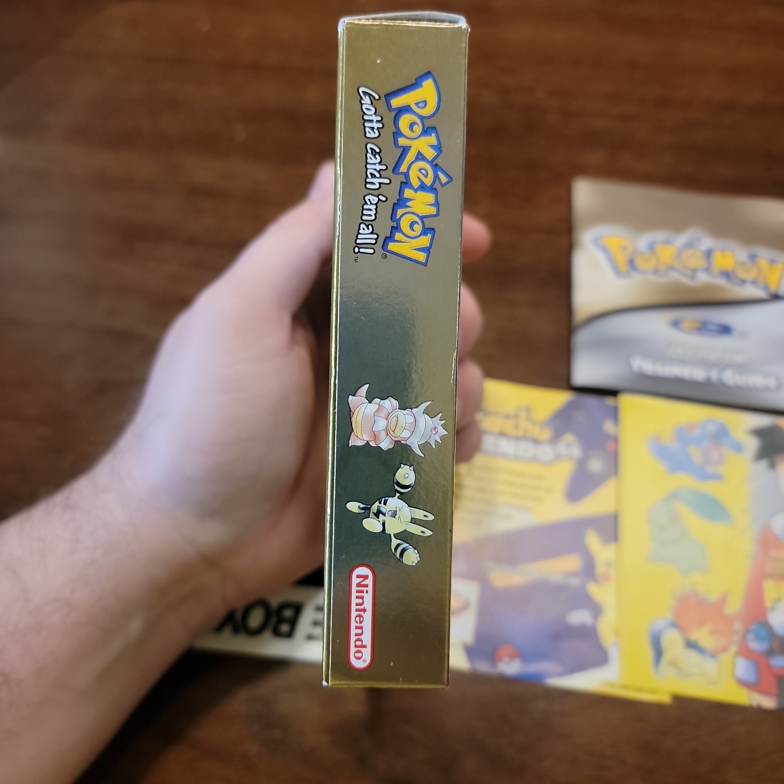 Pokemon Gold Version (Nintendo Game Boy Color) Complete CIB – Tested – Authentic