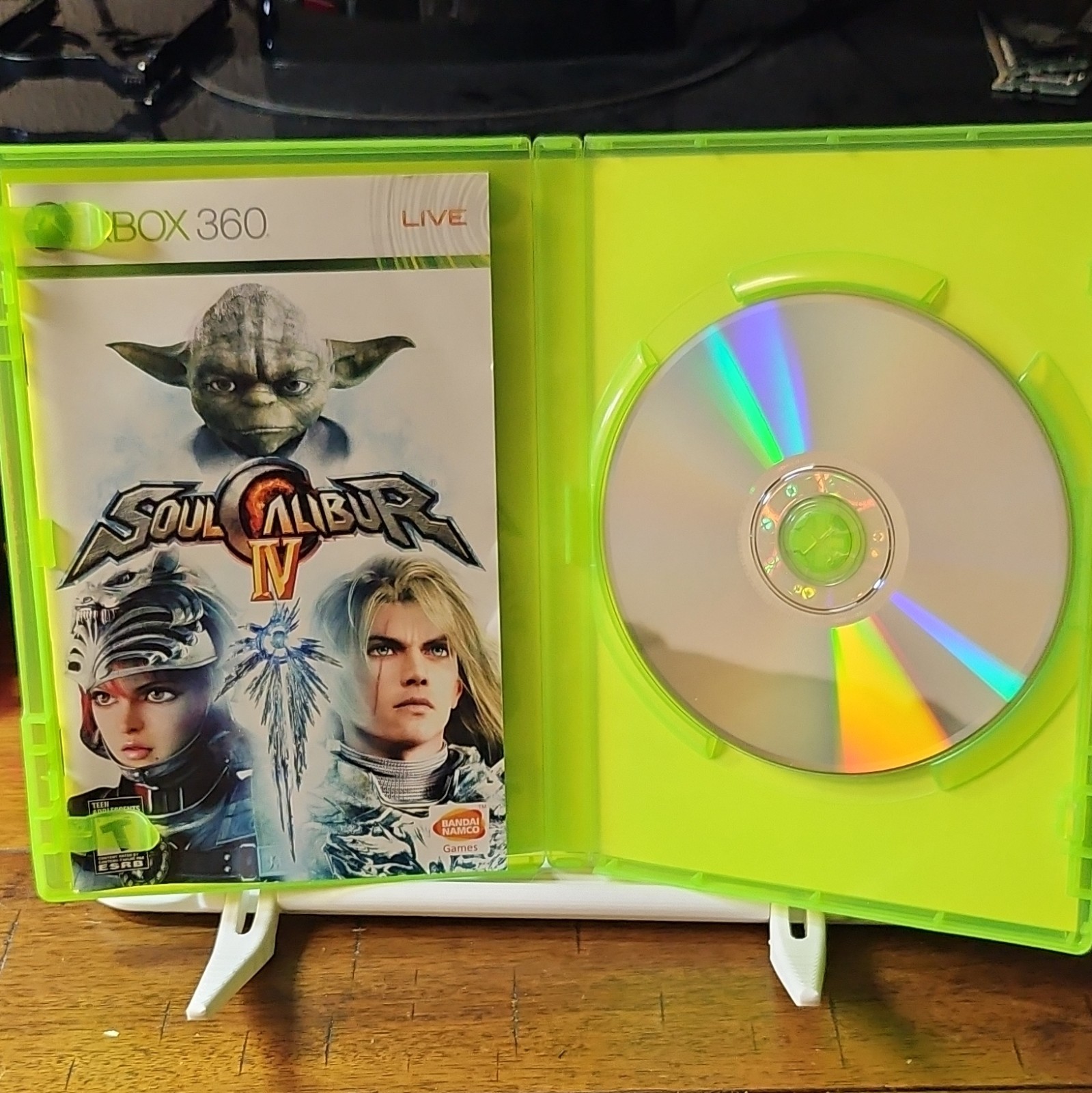 Bandai Namco SoulCalibur IV (Xbox 360, 2008) T NTSC-U/C Fighting Complete