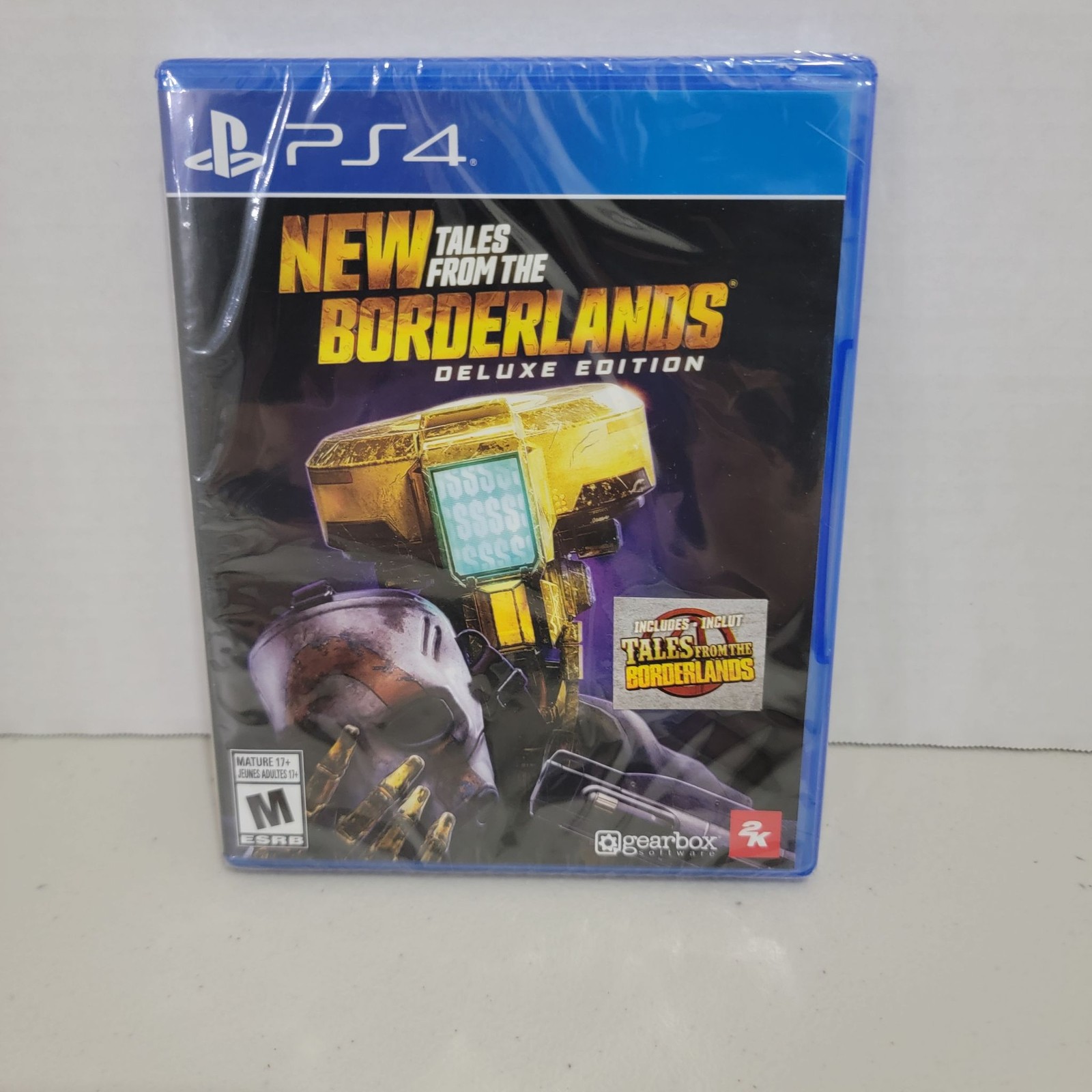 PS4 New Tales From The Borderlands Deluxe Edition Factory Sealed 2K Gearbox