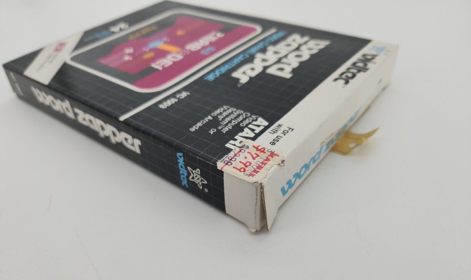 Word Zapper (Atari 2600, 1982) Complete Cartridge, Manual, Box Tested Working