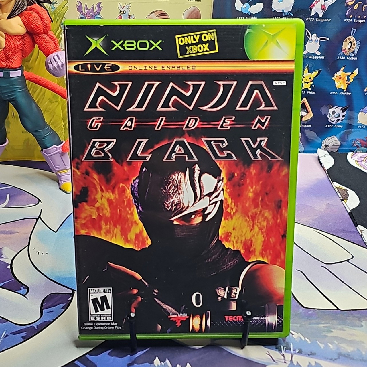 Ninja Gaiden Black Microsoft Xbox w/ Disc & Case Manual M NTSC-U/C 2005