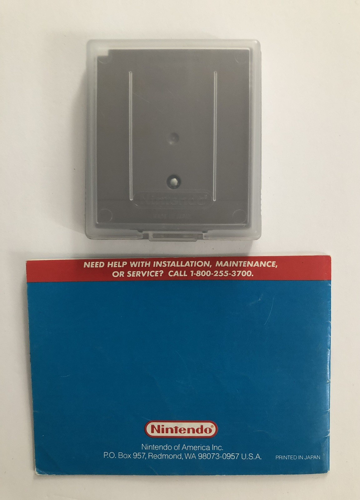 Nintendo Game Boy 1992 Kirby’s Dream Land Game, Case & Instruction Manual