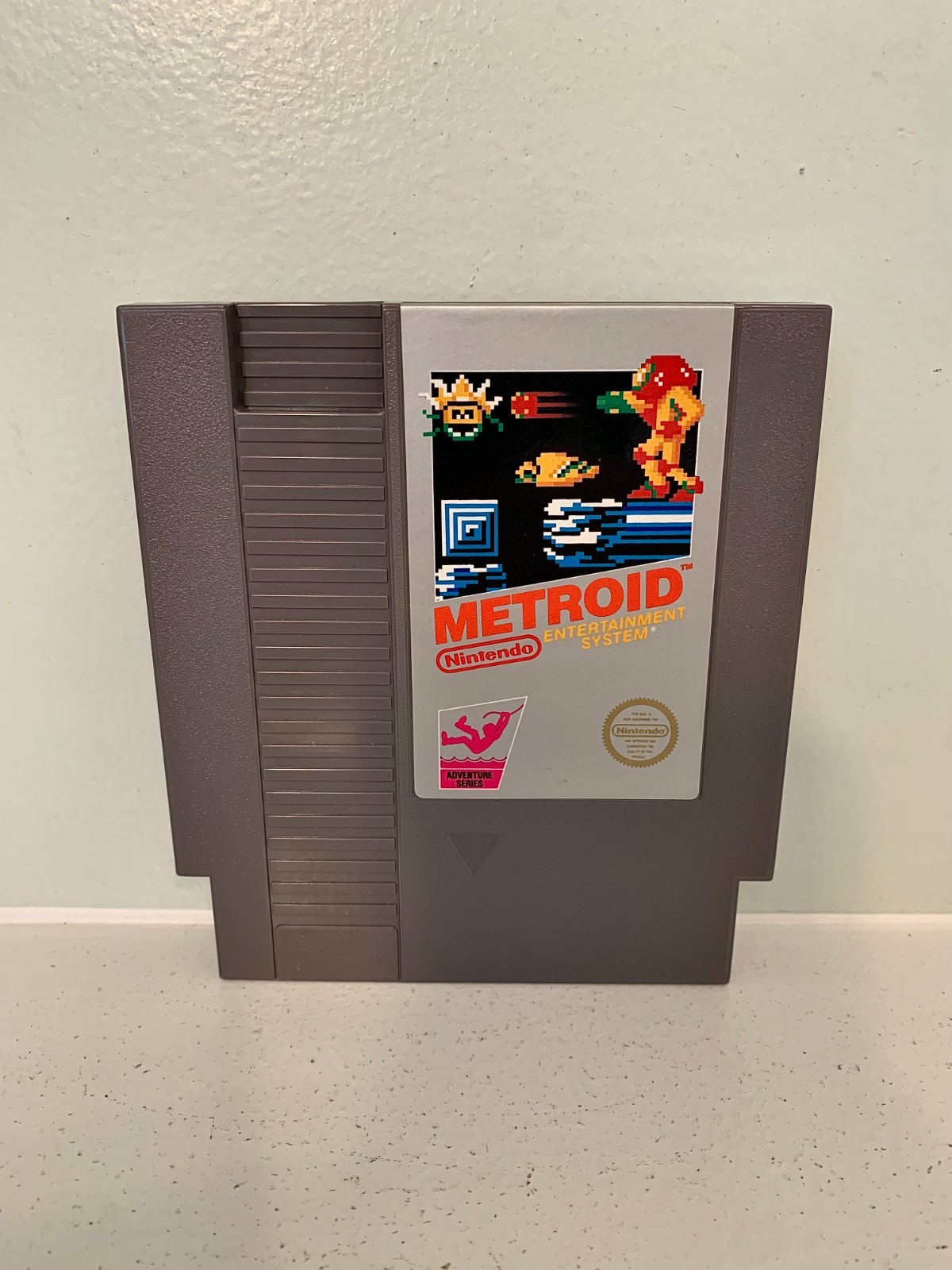 Nintendo NES Metroid 5 Screw Hangtab 1st Print CIB Complete In Box Original 1987