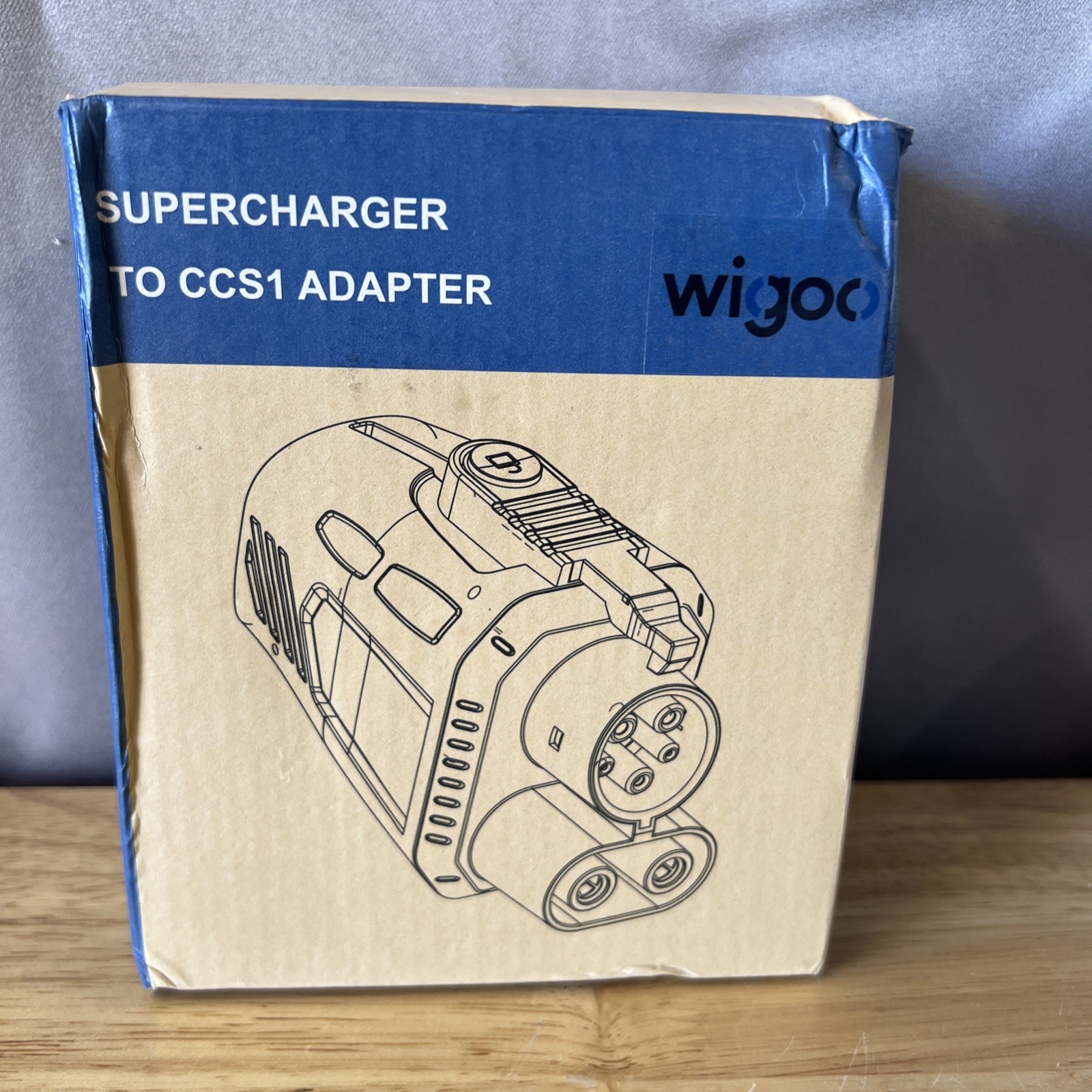 Wigoo 2025 Upgrade NACS to CCS1 Tesla Supercharger Adapter