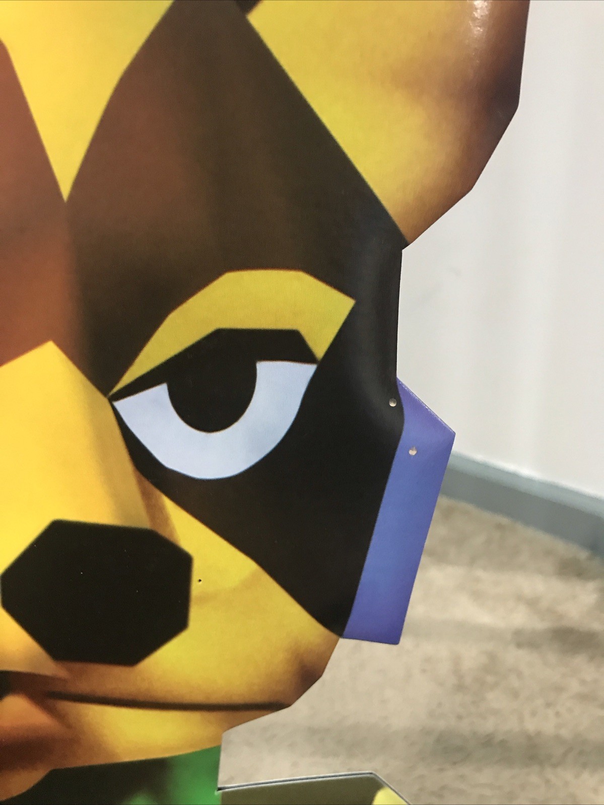 Nintendo 64 Star fox Starfox N64 Cut Out Standee Store Display Launch Promo