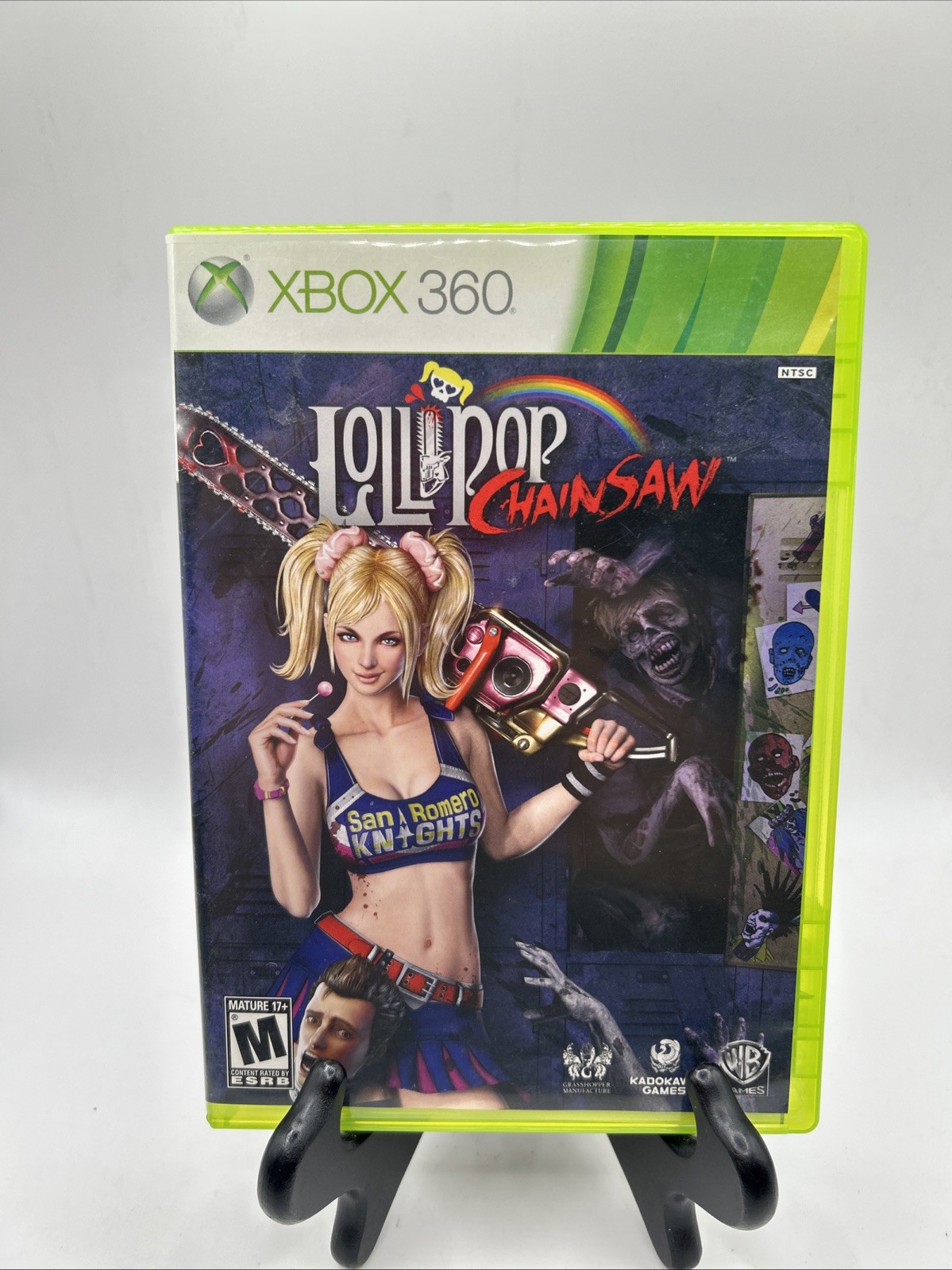 Lollipop Chainsaw Microsoft Xbox 360 Game CIB Tested Refurbished