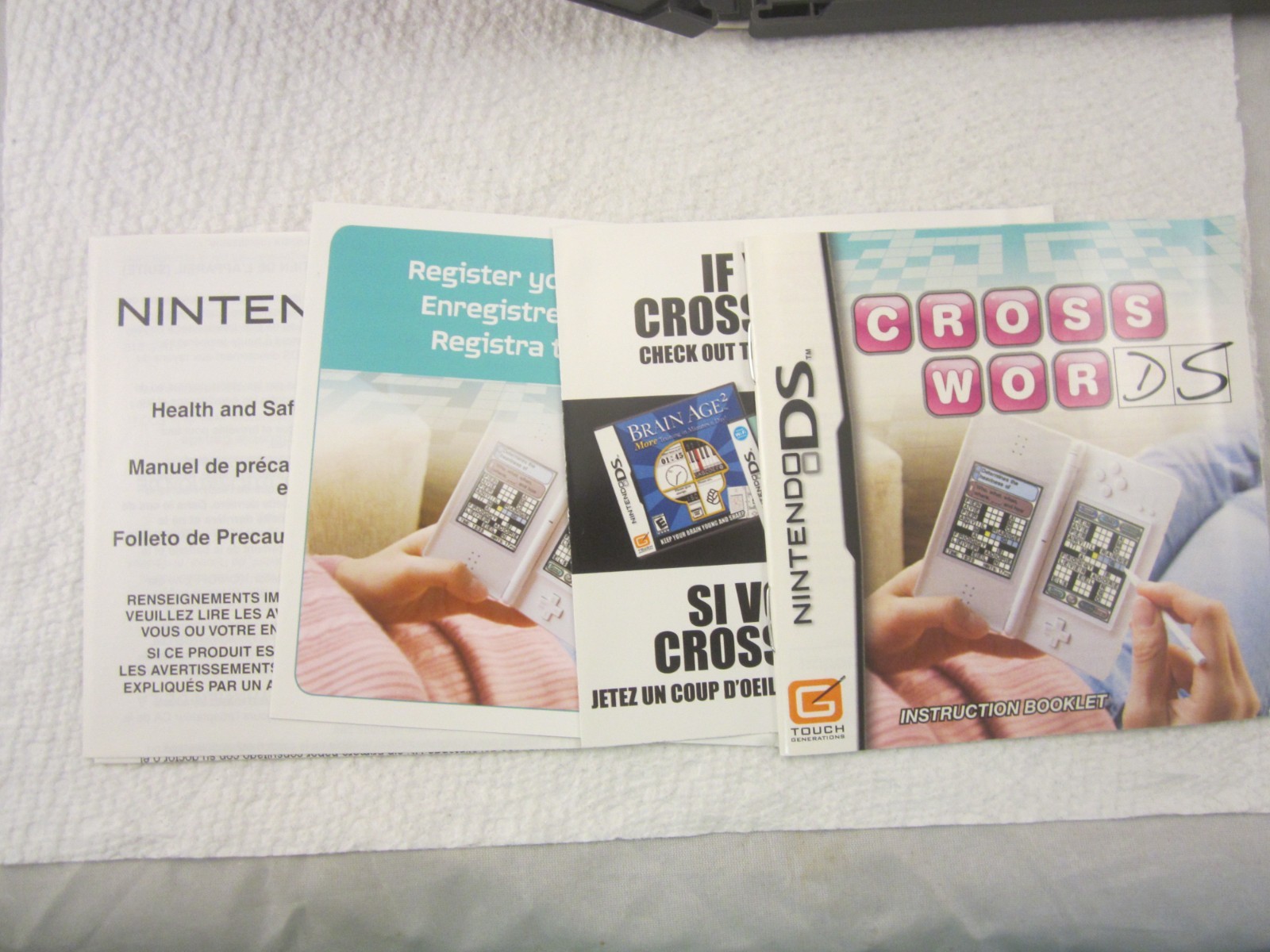 Crosswords Ds – Nintendo DS – CIB – Tested