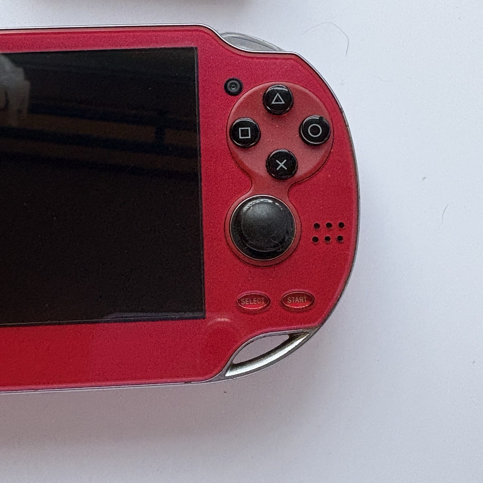 SONY PS Vita PCH-1000 ZA03 Cosmic Red Wifi Tested Good Condition