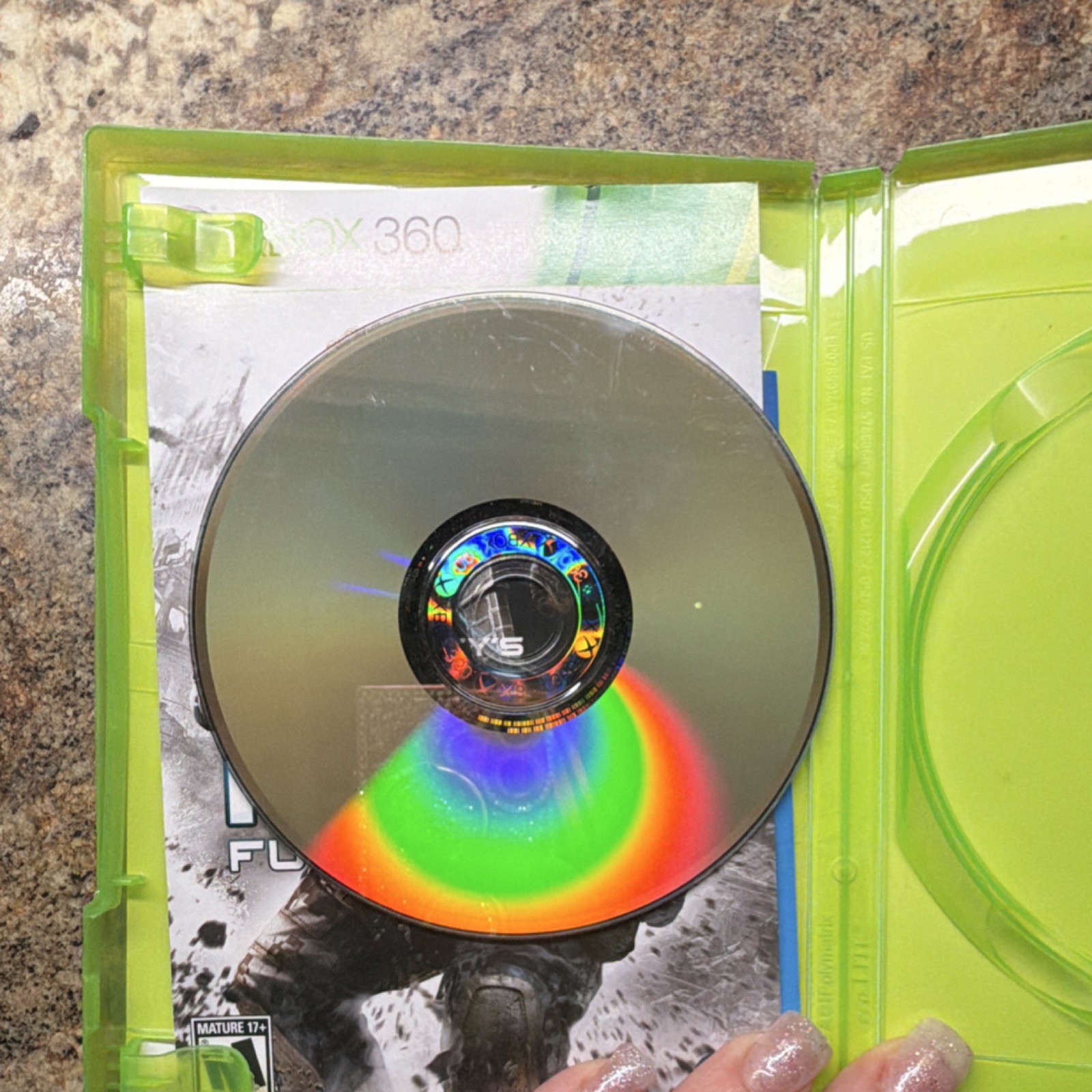 Ubisoft Tom Clancy’s Ghost Recon Future Soldier Xbox 360 w/ Manual Kinect