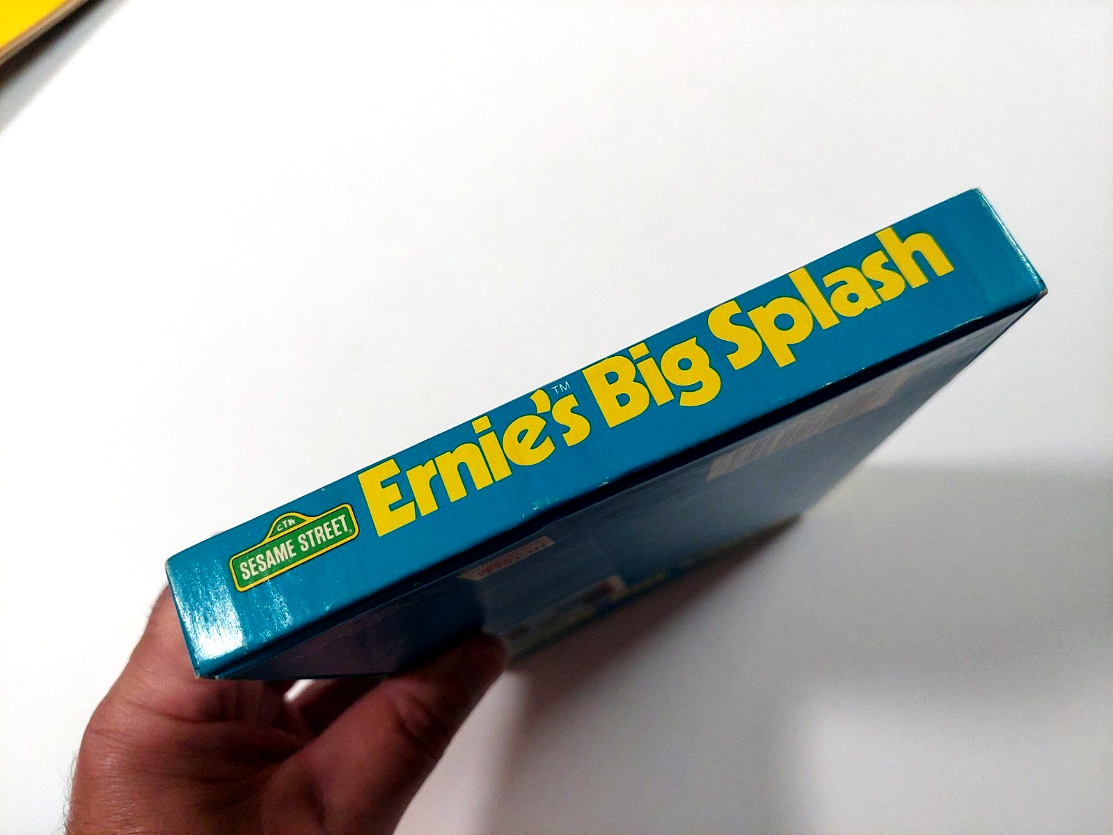 Sesame Street Ernie’s Big Splash Commodore 64 1987 Box W/Manual Floppy Untested