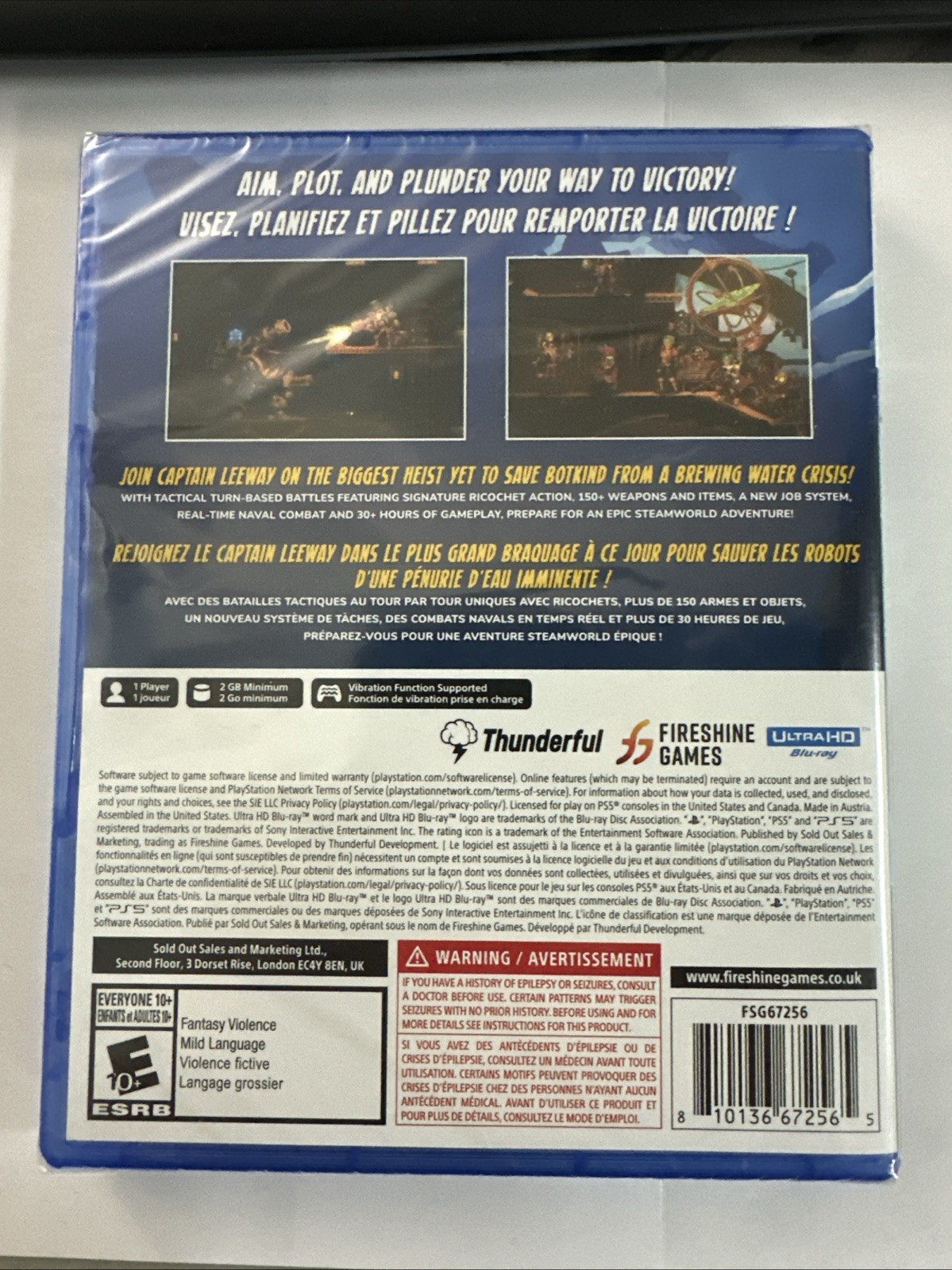 SteamWorld Heist II – PS5 New Sealed